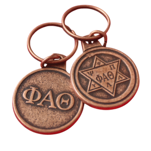 Phi Alpha Theta Metal Keychain